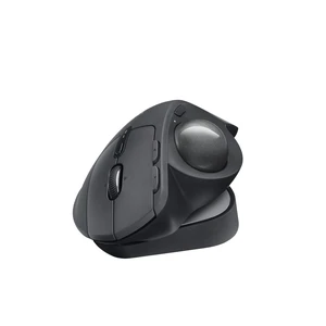 Logitech MX Ergo S Advanced Wireless Trackball Mouse, USB-C Rechargeable Wireless Ergonomic Mouse with Bluetooth and Encrypted Dongle, 6 Programmable Buttons, for PC/Mac Logitech MX Ergo S Advanced Wireless Trackball Mouse, USB-C Rechargeable Wireless Ergonomic Mouse with Bluetooth and Encrypted Dongle, 6 Programmable Buttons, for PC/Mac
