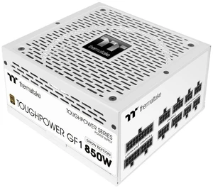Thermaltake Toughpower GF1 850W - Fully Modular, Non Light, Full Range, Analog, 80 Plus Gold, EU, 100% JP CAP, All Flat Cables - Snow Edition Thermaltake Toughpower GF1 850W - Fully Modular, Non Light, Full Range, Analog, 80 Plus Gold, EU, 100% JP CAP, All Flat Cables - Snow Edition