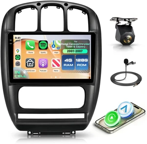 4G+128G Car Stereo for Dodge Caravan Chrysler Town & Country 2001-2007 4G+128G Car Stereo for Dodge Caravan Chrysler Town & Country 2001-2007