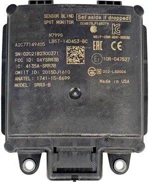 EZROAD Rear Right Blind Sensor Module LB5T-14D453-BC Compatible with Ford 2020-2023 Explorer SUV Sport Utility Base King Ranch ST XLT Engine LB5T-14D453-BD LB5Z-14C689-H RH Detection Radar EZROAD Rear Right Blind Sensor Module LB5T-14D453-BC Compatible with Ford 2020-2023 Explorer SUV Sport Utility Base King Ranch ST XLT Engine LB5T-14D453-BD LB5Z-14C689-H RH Detection Radar