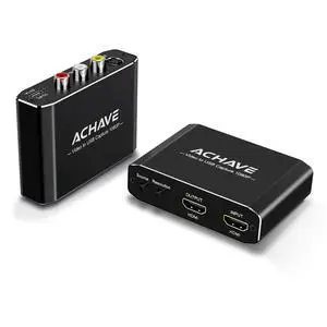 ACHAVE Video to USB Audio Video Capture with HDMI Output,VHS to Digital Converter-Input HDMI, AV, RCA, S-Video, VCR, VHS, Camcorder, Video8, Hi8, DVD, Gaming Systems - USB-C Plug & Play ACHAVE Video to USB Audio Video Capture with HDMI Output,VHS to Digital Converter-Input HDMI, AV, RCA, S-Video, VCR, VHS, Camcorder, Video8, Hi8, DVD, Gaming Systems - USB-C Plug & Play