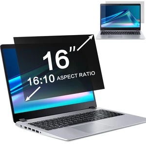 ZOEGAA 16 Inch Laptop Privacy Screen Filter for 16:10 Widescreen Display 13.54"x8.45" - Laptop Screen Privacy Shield and Anti Blue Light Anti Glare Screen Protector ZOEGAA 16 Inch Laptop Privacy Screen Filter for 16:10 Widescreen Display 13.54"x8.45" - Laptop Screen Privacy Shield and Anti Blue Light Anti Glare Screen Protector
