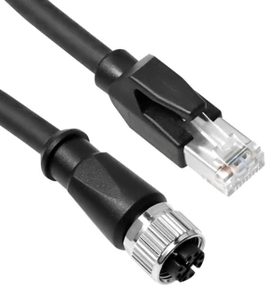 Alvin's Cables M12 X-Code 8 Pin Female to RJ45 Ethernet Cable Cat6a High-Flex Shielded for Cognex Keyence Basler Industrial Automation Fieldbus Module 16.4ft/5m Alvin's Cables M12 X-Code 8 Pin Female to RJ45 Ethernet Cable Cat6a High-Flex Shielded for Cognex Keyence Basler Industrial Automation Fieldbus Module 16.4ft/5m