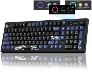 Typehaven L98 Wireless Mechanical Gaming Keyboard with Smart Display & Knob Typehaven L98 Wireless Mechanical Gaming Keyboard with Smart Display & Knob