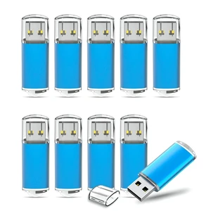 TOPESEL 50 Pack 1GB USB 2.0 Flash Drive - High Speed Thumb Drive Memory Stick for PC Laptops, Tablets, TVs, Car Audio (Blue) TOPESEL 50 Pack 1GB USB 2.0 Flash Drive - High Speed Thumb Drive Memory Stick for PC Laptops, Tablets, TVs, Car Audio (Blue)