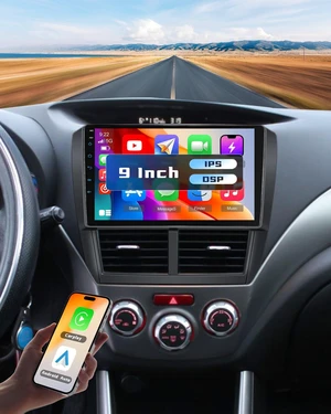 Hikity Double Din Car Stereo for Subaru Forester Impreza WRX STI 2008-2012 Hikity Double Din Car Stereo for Subaru Forester Impreza WRX STI 2008-2012