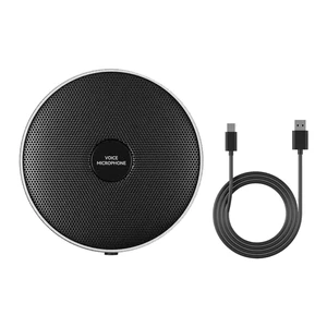 Cykvis 360 Computer Microphone for Desktop, USB Conference PC Mic, Noise-Canceling Technology, Recording, Skype, Online Class, Court Reporter, Plug & Play, Compatible with Windows/PC/Desktop/Laptop Cykvis 360 Computer Microphone for Desktop, USB Conference PC Mic, Noise-Canceling Technology, Recording, Skype, Online Class, Court Reporter, Plug & Play, Compatible with Windows/PC/Desktop/Laptop