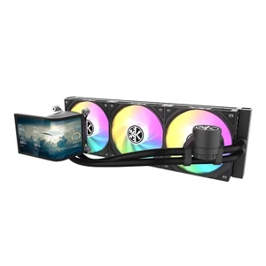 KINGCOOL Orbitto 360mm AIO CPU Cooler with 6.67-inch Curved Display Black KINGCOOL Orbitto 360mm AIO CPU Cooler with 6.67-inch Curved Display Black