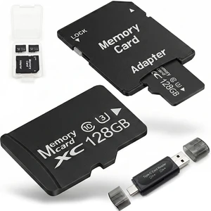 128GB Micro SD Card 2-Pack for Dash Cam&Security Camera, A1 U3 V30 Class 10 128GB Micro SD Card 2-Pack for Dash Cam&Security Camera, A1 U3 V30 Class 10