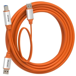 OkyLink Active USB 3.2 Gen 2 A to B Printer NAS Cable 10Gbps, 15ft OkyLink Active USB 3.2 Gen 2 A to B Printer NAS Cable 10Gbps, 15ft