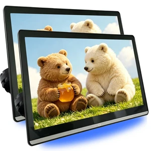 14 Inch 4K Car TV Headrest Monitor for Cars Back seat, Support Phone Wireless Mirror Link Touch Screen, HDMI Input, USB/SD Card Tablet Portable Multi-Media Video Player, WiFi, 2+32G 2PCS (2PCS) 14 Inch 4K Car TV Headrest Monitor for Cars Back seat, Support Phone Wireless Mirror Link Touch Screen, HDMI Input, USB/SD Card Tablet Portable Multi-Media Video Player, WiFi, 2+32G 2PCS (2PCS)