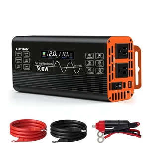 XUYUAN 500W Pure Sine Wave Inverter 12V/24V for RV Camping Truck Emergency XUYUAN 500W Pure Sine Wave Inverter 12V/24V for RV Camping Truck Emergency