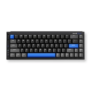 MCHOSE Ace 68 Turbo Hall Effect Gaming Keyboard, 65% CNC Aluminum, Rapid Trigger, 16K/8K Polling, Adjustable Actuation, RGB USB-C Black MCHOSE Ace 68 Turbo Hall Effect Gaming Keyboard, 65% CNC Aluminum, Rapid Trigger, 16K/8K Polling, Adjustable Actuation, RGB USB-C Black