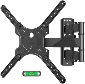 MOUNTUP Full Motion TV Wall Mount for Most 26-60 Inch TVs, Max VESA 400x400mm Wall Mount TV Bracket with Swivel Tilting Extension Level Adjustment for LED LCD Flat Curved TVs Up to 77 LBS, MU0018 MOUNTUP Full Motion TV Wall Mount for Most 26-60 Inch TVs, Max VESA 400x400mm Wall Mount TV Bracket with Swivel Tilting Extension Level Adjustment for LED LCD Flat Curved TVs Up to 77 LBS, MU0018