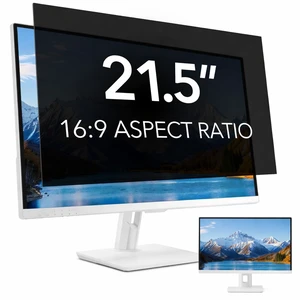 QOYZINE 21.5 inch Computer Privacy Screen Filter for 16:9 Aspect Ratio Widescreen Monitor,21.5in Curved Computer Monitor Privacy Shield Anti Glare Eye Protection, Anti-Scratch Removable Protector Film QOYZINE 21.5 inch Computer Privacy Screen Filter for 16:9 Aspect Ratio Widescreen Monitor,21.5in Curved Computer Monitor Privacy Shield Anti Glare Eye Protection, Anti-Scratch Removable Protector Film