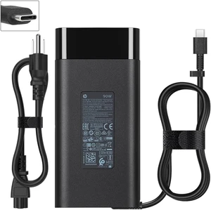 90W 4.5A Laptop USB C Charger Fit for HP Envy x360 EliteBook 1040 G4 ZBook x2 G4 Spectre x360 15-bl075nr 2VY99EA 2PN61EA L45440-001 AC Type C Adapter Charger 90W 4.5A Laptop USB C Charger Fit for HP Envy x360 EliteBook 1040 G4 ZBook x2 G4 Spectre x360 15-bl075nr 2VY99EA 2PN61EA L45440-001 AC Type C Adapter Charger