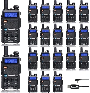 BAOFENG UV-5R Ham Radio Handheld Two Way Radio Long Range Walkie Talkies BAOFENG UV-5R Ham Radio Handheld Two Way Radio Long Range Walkie Talkies