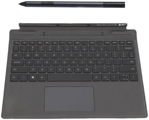 Laptop Detachable Keyboard for Dell Latitude 7320 7310, Replacement Travel Keyboard, Seamless Connection Backlighting Keyboard with Touchpad (Keyboard + Pen) Laptop Detachable Keyboard for Dell Latitude 7320 7310, Replacement Travel Keyboard, Seamless Connection Backlighting Keyboard with Touchpad (Keyboard + Pen)