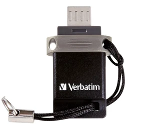 Verbatim 64GB Store 'n' Go Dual USB Flash Drive for OTG Devices Verbatim 64GB Store 'n' Go Dual USB Flash Drive for OTG Devices