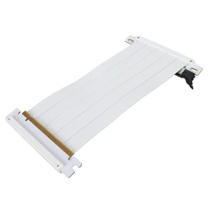 Ultra PCIE 4.0 X16 Riser Cable, High Speed Flexible Extender Card Extension Port, 180 Degree Adapter, GPU Extension Cable for Graphics Card Vertical Mount for RTX 4090 RX 7900 Ultra PCIE 4.0 X16 Riser Cable, High Speed Flexible Extender Card Extension Port, 180 Degree Adapter, GPU Extension Cable for Graphics Card Vertical Mount for RTX 4090 RX 7900