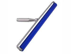 4-20 inch Glue Silicone Rubber Pasting Tacky Soft Roller Record Cleaner Squeegee Wheel Anti-Static Sticky Dust Collection for Film Application Craft Project Particle Remove Electronic Industry (12") 4-20 inch Glue Silicone Rubber Pasting Tacky Soft Roller Record Cleaner Squeegee Wheel Anti-Static Sticky Dust Collection for Film Application Craft Project Particle Remove Electronic Industry (12")