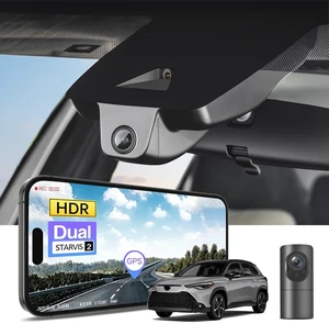4K Front &2K Rear 2 Channel HDR Dash Cam for Toyota Corolla Cross 2023-2026 4K Front &2K Rear 2 Channel HDR Dash Cam for Toyota Corolla Cross 2023-2026