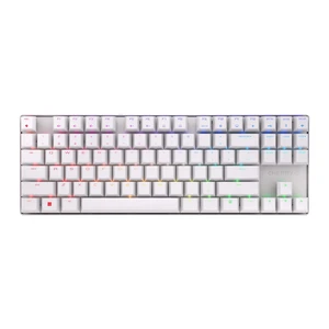 Cherry MX 8.2 TKL Wireless, Tenkeyless Mechanical Gaming Keyboard, Bluetooth, 2.4 GHz & Wired Mode, Multi-Device, Rechargeable, MX2A RED Switches, White Cherry MX 8.2 TKL Wireless, Tenkeyless Mechanical Gaming Keyboard, Bluetooth, 2.4 GHz & Wired Mode, Multi-Device, Rechargeable, MX2A RED Switches, White