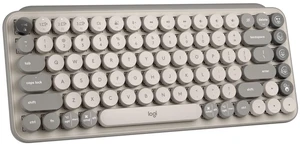 Logitech POP Keys Wireless Mechanical Keyboard with Emoji Keys - Mist Logitech POP Keys Wireless Mechanical Keyboard with Emoji Keys - Mist