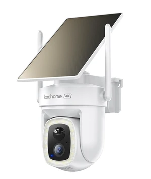 Koohome 4K Solar Security Camera Outdoor Wireless,360 PTZ,No Subscription Koohome 4K Solar Security Camera Outdoor Wireless,360 PTZ,No Subscription