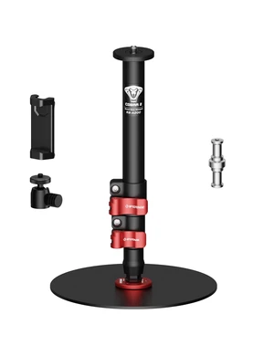 IFOOTAGE Cobra 2 RB-A200-S Adjustable Round Base Tabletop Monopod IFOOTAGE Cobra 2 RB-A200-S Adjustable Round Base Tabletop Monopod
