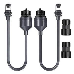 Sufywupe 2 Pack Starlink Ethernet Adapter for Gen 3 & Mini, IP68 Waterproof RJ45 Ethernet Cable Coupler, Starlink Mini Ethernet Extension Adapter for Outdoor RV, Home, Camping Setup(1.5ft) Sufywupe 2 Pack Starlink Ethernet Adapter for Gen 3 & Mini, IP68 Waterproof RJ45 Ethernet Cable Coupler, Starlink Mini Ethernet Extension Adapter for Outdoor RV, Home, Camping Setup(1.5ft)