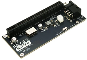 Sintech Oculink SFF-8612 to PCIe 4.0,SFF-8611 PCI-Express 16x Adapter with ATX 6pin/DC Power Port for External Game GPU Graphics Card Sintech Oculink SFF-8612 to PCIe 4.0,SFF-8611 PCI-Express 16x Adapter with ATX 6pin/DC Power Port for External Game GPU Graphics Card