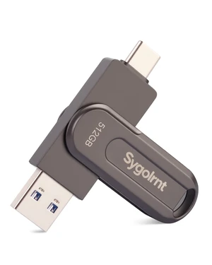 512GB USB Flash Drive for iPhone Photo Stick Thumb Drive, 2-in-1 USB C + USB A, External Storage Jump Drive for Picture Video Data Backup, High Speed Memory Stick USB Drive for iPhone/iPad/Android/PC 512GB USB Flash Drive for iPhone Photo Stick Thumb Drive, 2-in-1 USB C + USB A, External Storage Jump Drive for Picture Video Data Backup, High Speed Memory Stick USB Drive for iPhone/iPad/Android/PC