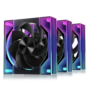 ELETCOOL 120mm ARGB Case Fan, 5V 3-Pin PC Fan Sync Ultra Quiet Cooling Fan ELETCOOL 120mm ARGB Case Fan, 5V 3-Pin PC Fan Sync Ultra Quiet Cooling Fan