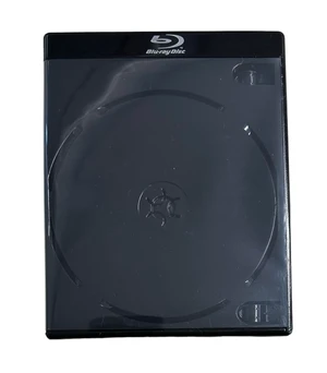 Preminum MediaPack4All (NO 4K UHD Logo) Black 12.5mm Double Blu-Ray Case for CD/DVD Storage, Double Capacity (10) Preminum MediaPack4All (NO 4K UHD Logo) Black 12.5mm Double Blu-Ray Case for CD/DVD Storage, Double Capacity (10)