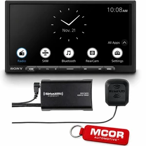 Sony XAV-AX4000 6.95" Wireless Apple CarPlay Android Auto Media Receiver, SiriusXM Ready, 14-Band EQ + SXV300V1 SiriusXM Vehicle Tuner Bundle Sony XAV-AX4000 6.95" Wireless Apple CarPlay Android Auto Media Receiver, SiriusXM Ready, 14-Band EQ + SXV300V1 SiriusXM Vehicle Tuner Bundle