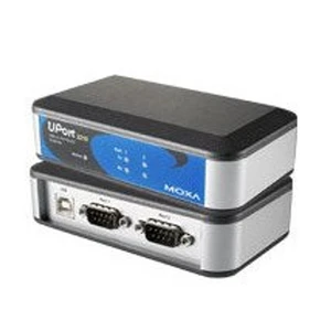 Moxa UPort 2210 2 Port USB to Serial Converter, RS-232 Moxa UPort 2210 2 Port USB to Serial Converter, RS-232