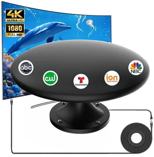 Outdoor RV TV Antenna Roof Mounted,Easy Setup Digital RV Antenna for Camper Outdoor RV TV Antenna Roof Mounted,Easy Setup Digital RV Antenna for Camper