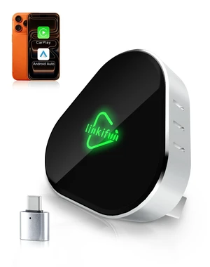 Mini Wireless Carplay Adapter, Compatible with Apple iPhone iOS 10+ Android 11+, Plug & Play, Compact Design for iPhone & Android with USB-A/Type-C Port Mini Wireless Carplay Adapter, Compatible with Apple iPhone iOS 10+ Android 11+, Plug & Play, Compact Design for iPhone & Android with USB-A/Type-C Port