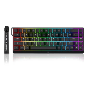 ZMX MCHOSE ACE 68 Magnetic Switch RGB Gaming Keyboard,60% Hall Effect Rapid Trigger Adjustable Actuation Hot Swappable Wired Mechanical Keyboard 8K Hz Polling Rate for PC/Mac Gamer (Black) ZMX MCHOSE ACE 68 Magnetic Switch RGB Gaming Keyboard,60% Hall Effect Rapid Trigger Adjustable Actuation Hot Swappable Wired Mechanical Keyboard 8K Hz Polling Rate for PC/Mac Gamer (Black)