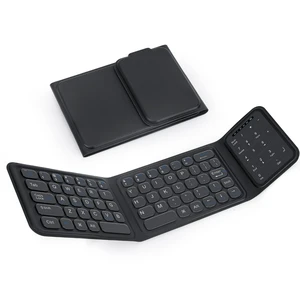Nsyee Foldable Bluetooth Keyboard, Folding Wireless Keyboard with Trackpad and Numeric Keypad, Portable Travel Keyboards for iPad Tablet Smartphone Laptop PC Windows iOS Android, Black Nsyee Foldable Bluetooth Keyboard, Folding Wireless Keyboard with Trackpad and Numeric Keypad, Portable Travel Keyboards for iPad Tablet Smartphone Laptop PC Windows iOS Android, Black