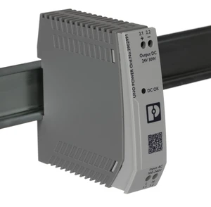 PHOENIX CONTACT UNO-PS/1AC/24DC/30W AC/DC CONVERTER, 30W, 24V, 1.25A PHOENIX CONTACT UNO-PS/1AC/24DC/30W AC/DC CONVERTER, 30W, 24V, 1.25A