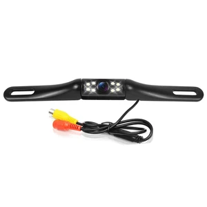 YUGUANG License Plate Backup Camera, Only AHD 1080P 170 Degree Wide View Angel Night Vision Guide Line On/Off Waterproof Reverse Rear View Camera for Car Truck YUGUANG License Plate Backup Camera, Only AHD 1080P 170 Degree Wide View Angel Night Vision Guide Line On/Off Waterproof Reverse Rear View Camera for Car Truck