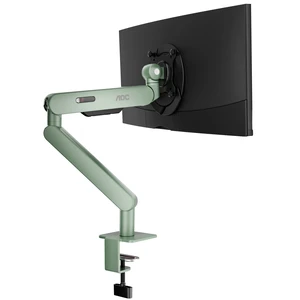 AOC AM400PLUS Premium Aluminum Single Monitor Arm, Mechanical Spring, 1734 Inch, 4.419.8 lbs, VESA 75x75/100x100, C-Clamp, Quick Install Desk Mount with Cable Management (Green) AOC AM400PLUS Premium Aluminum Single Monitor Arm, Mechanical Spring, 1734 Inch, 4.419.8 lbs, VESA 75x75/100x100, C-Clamp, Quick Install Desk Mount with Cable Management (Green)