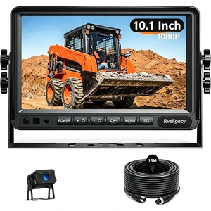 10" 1080P AHD Wired Reverse Rear View Backup Camera System,Guide line,IP69K No Water Leakage Camera, Night Vision, Vibration-Proof 20G for Tractor/Truck/Excavator/Caravan/Skid Steer/Heavy Equipment 10" 1080P AHD Wired Reverse Rear View Backup Camera System,Guide line,IP69K No Water Leakage Camera, Night Vision, Vibration-Proof 20G for Tractor/Truck/Excavator/Caravan/Skid Steer/Heavy Equipment