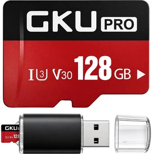 GKU 128GB Memory Card for Dash Cam with Card Reader, High Endurance Card for Daily Driving Recording and Loop Recording GKU 128GB Memory Card for Dash Cam with Card Reader, High Endurance Card for Daily Driving Recording and Loop Recording