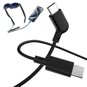 AR Smart Glasses USB-C Cable, 3.9FT/1.2M, 20Gbps Data & 60W Fast Charging AR Smart Glasses USB-C Cable, 3.9FT/1.2M, 20Gbps Data & 60W Fast Charging