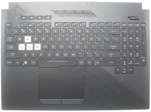 New Replacement Palmrest for Asus Strix Hero II GL504GM GL504GV GL504GS GL504GW G515GW Upper Case with RGB 4-Zone Backlit Keyboard US 90NR00K2-R32US0 New Replacement Palmrest for Asus Strix Hero II GL504GM GL504GV GL504GS GL504GW G515GW Upper Case with RGB 4-Zone Backlit Keyboard US 90NR00K2-R32US0
