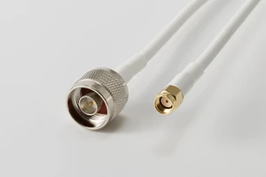 HyperSignal RPSMA to N-Type Cable Assembly for CPE and IoT Applications, Supports LTE/5G NR, WiFi, 500MHz-7500MHz, Low Insertion Loss (2, 2 m, Meters) HyperSignal RPSMA to N-Type Cable Assembly for CPE and IoT Applications, Supports LTE/5G NR, WiFi, 500MHz-7500MHz, Low Insertion Loss (2, 2 m, Meters)