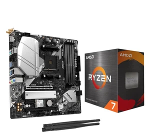 MICRO CENTER AMD 5800XT Processor with ASRock B550M WiFi MATX Motherboard MICRO CENTER AMD 5800XT Processor with ASRock B550M WiFi MATX Motherboard